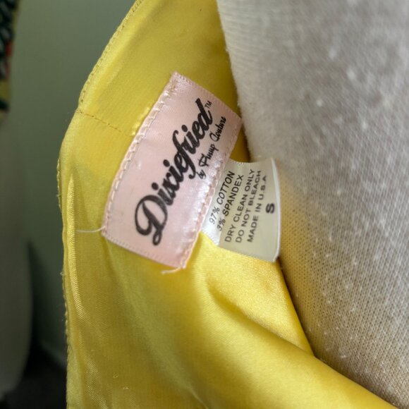 Dixiefied by Pinup Girl Couture Tiki Print Vintage Bustier Ruffle Top Size SMALL - Picture 7 of 11